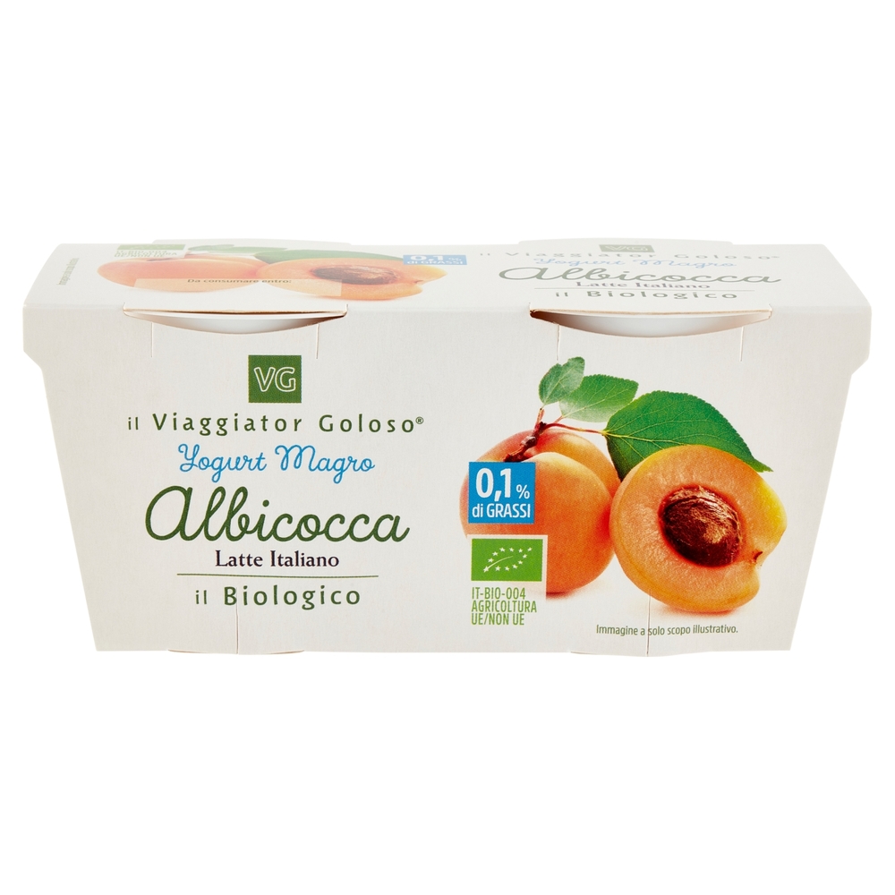 Yogurt Magro all'Albicocca, 2x125 g